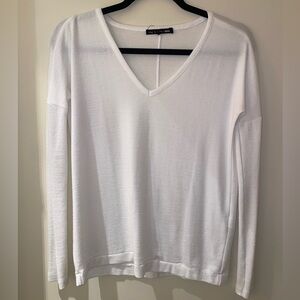 Rag & Bone white long sleeve shirt